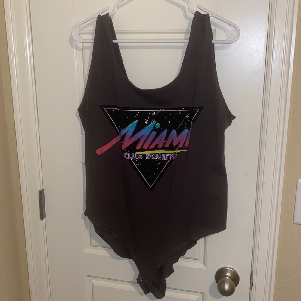 Graphic bodysuit